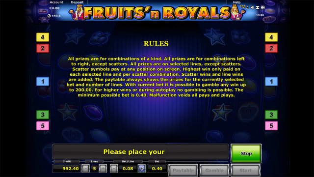 Fruits And Royals - скриншот 6