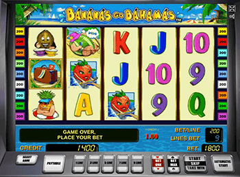 Bananas Go Bahamas в казино Вулкан 24